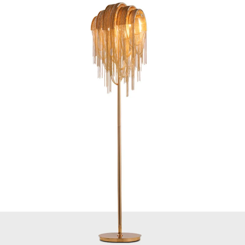 Eenvoud LED staande verlichting Flow Reading vloerlamp met aluminium kap voor woonkamer Clearhalo