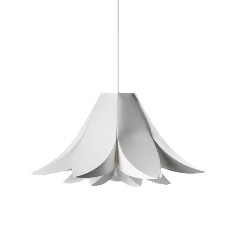 Eenvoud Petal Hanglamp Kit Acryl 21,5 "/27,5"/31,5 "brede 1-lichts keukenplafondhanger Clearhalo