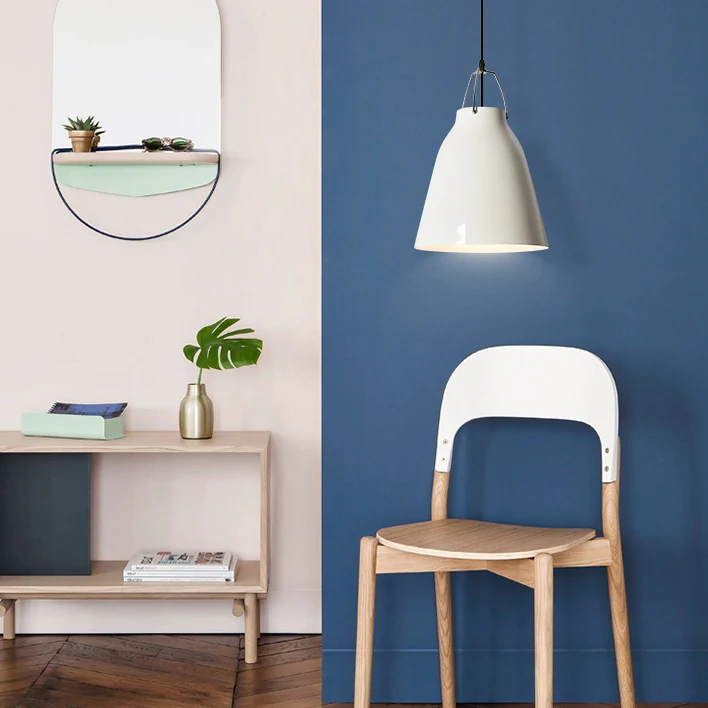 Eenvoudige stijlvolle monochrome hanglamp emmer schaduw 8/16 inch breed 1 lamp aluminium hanglamp voor keuken Clearhalo