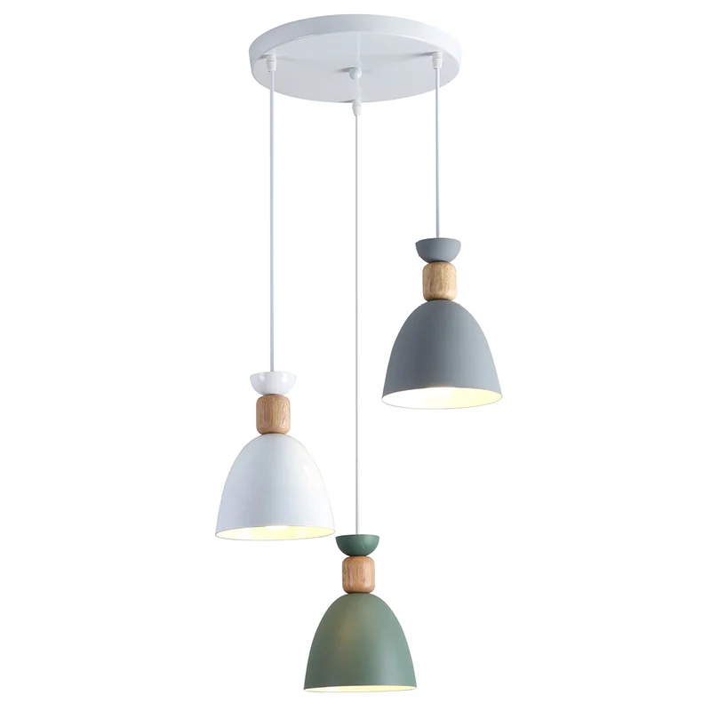 Eetkamer Hangende plafondlamp Eenvoud Hangende verlichtingsarmatuur met taps toelopende metalen kap Clearhalo