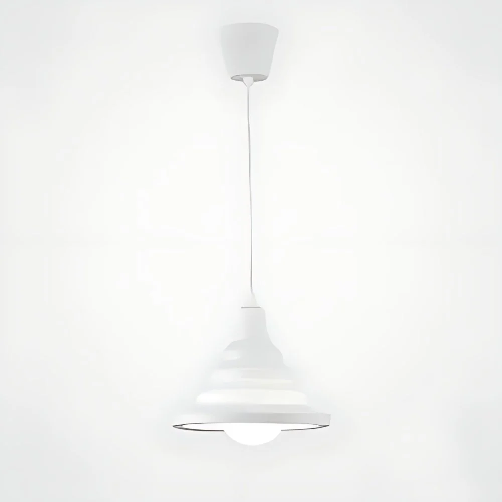 Eigentijdse conische hanglamp 1 kop metalen plafondhanger voor café-restaurant Clearhalo