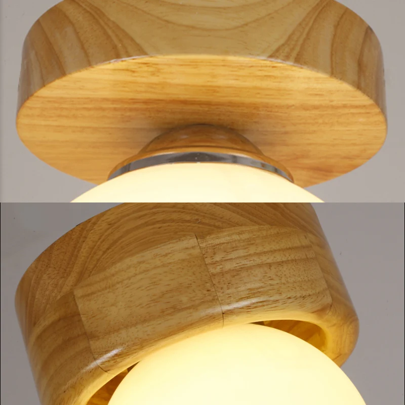 Eigentijdse Sphere inbouwlamp melkglas 1-lichts witte plafondlamp voor gang Clearhalo