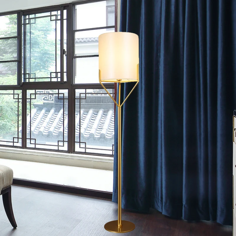 Ellipse vloerleeslamp Minimalistisch metaal Enkele kop Woonkamer Staande lamp wit Clearhalo
