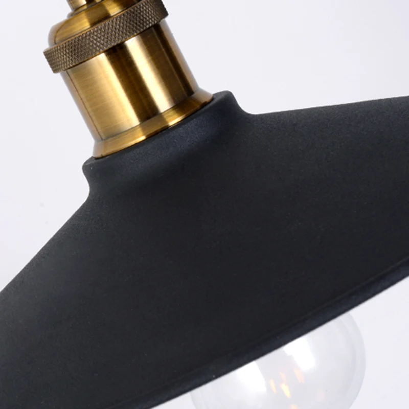 Enkele brede uitlopende leeslamp, industriële matzwarte metalen tafellamp met balansarm Clearhalo
