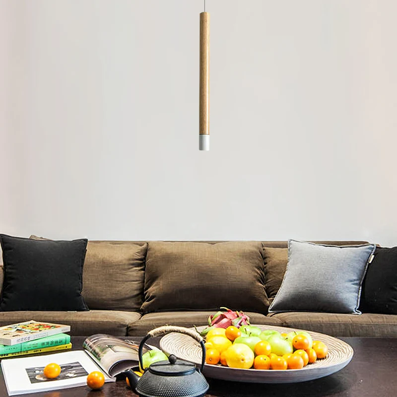 Fluit Studeerkamer Hanglamp Houten 1-lichts eigentijdse plafondlamp zwart/wit Clearhalo