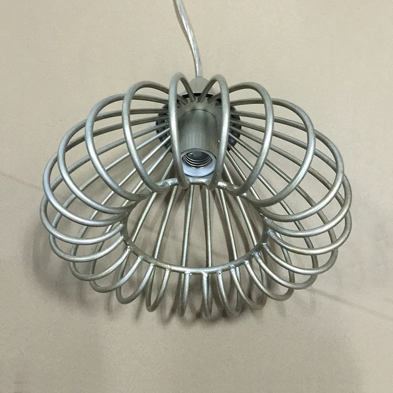 Gekooide woonkamer hanglampset Traditioneel metaal 1 licht Gouden hanglamp Clearhalo
