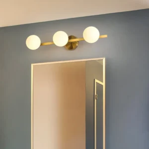 Gepersonaliseerde ijdelheid wandlampen moderne LED metalen ijdelheid verlichting voor badkamer Clearhalo
