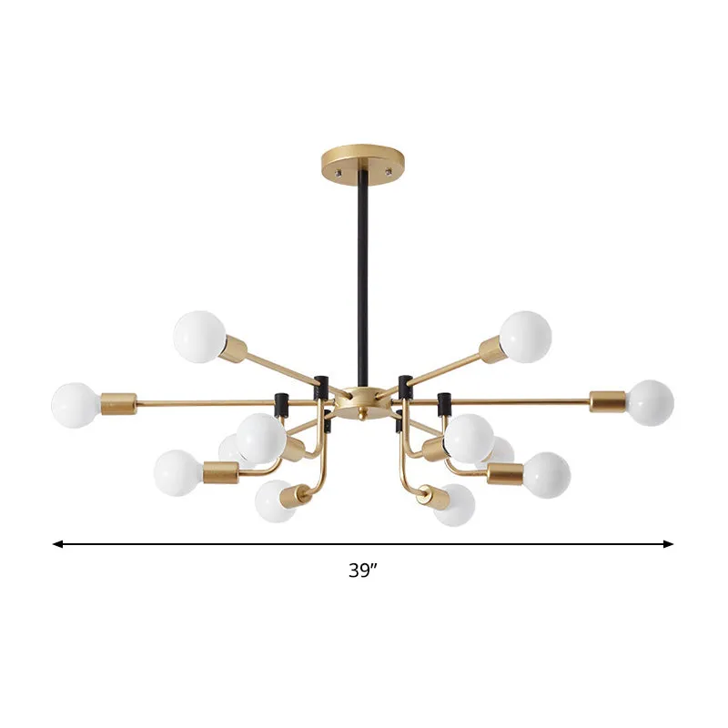 Glazen Modo hanglamp Multi-Head moderne prachtige kroonluchter voor keuken Clearhalo