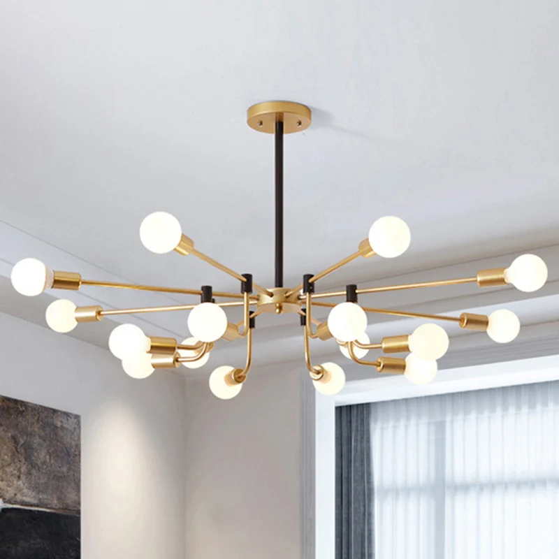 Glazen Modo hanglamp Multi-Head moderne prachtige kroonluchter voor keuken Clearhalo