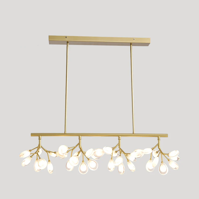 Glowworm Island Verlichtingsarmatuur Eenvoud Acryl 36 Lampen Eetkamer Plafondlamp Clearhalo