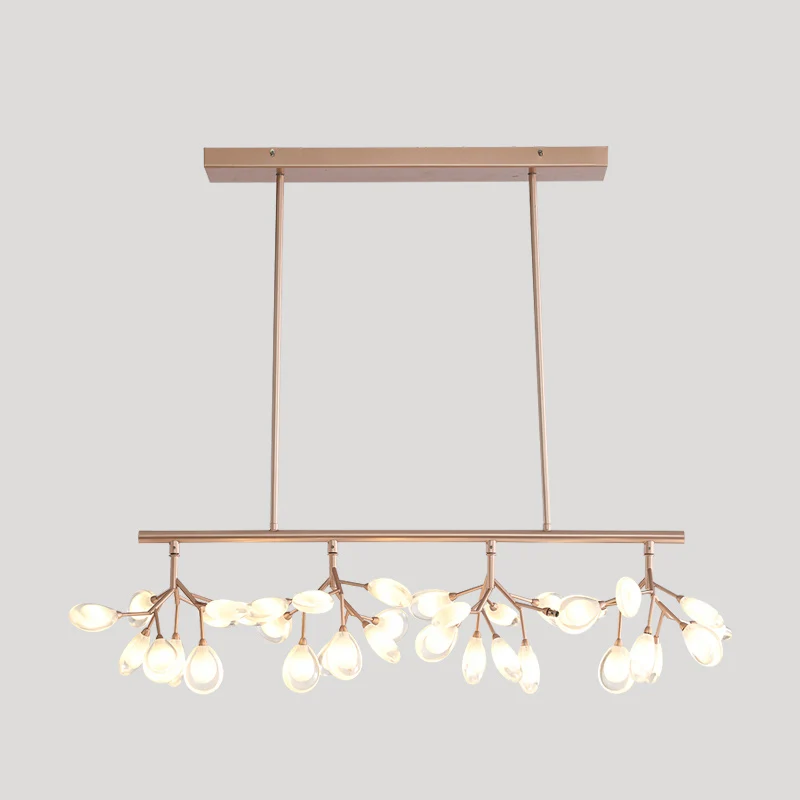 Glowworm Island Verlichtingsarmatuur Eenvoud Acryl 36 Lampen Eetkamer Plafondlamp Clearhalo