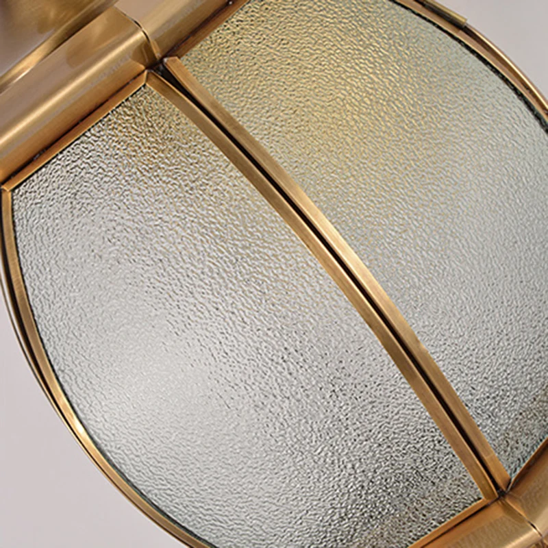 Gouden druppelvormige schanslicht retrostijl, afgeschuind metaal en waterglas, wandlamp met 1 lamp Clearhalo