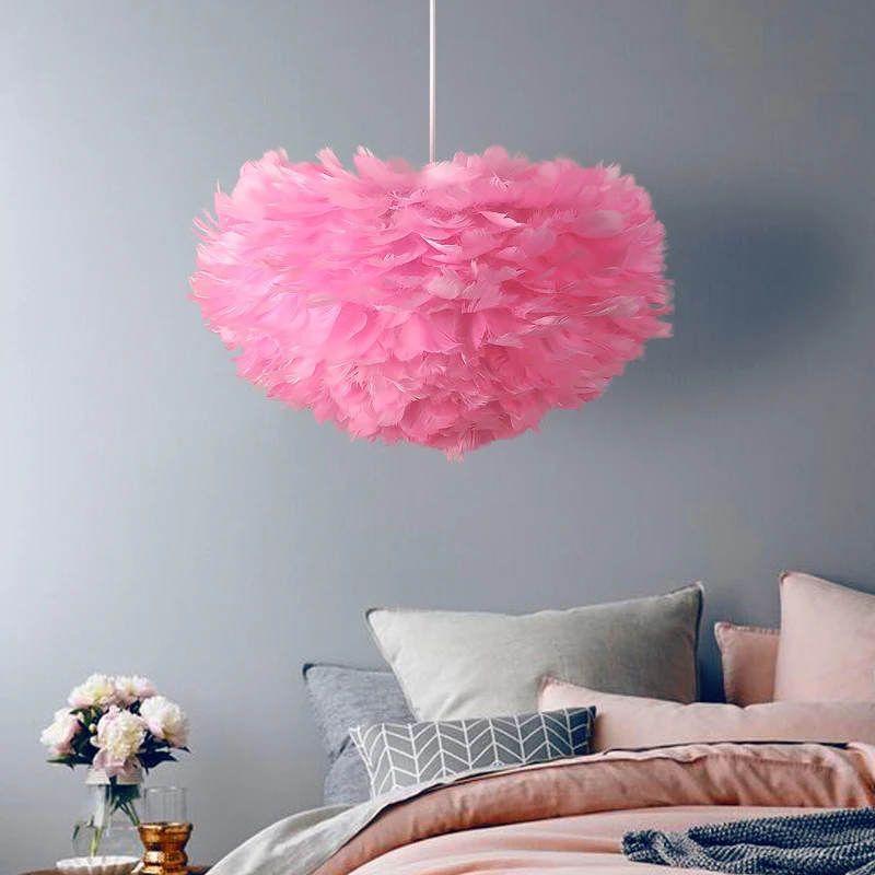 Halve bol veren hanglamp Scandinavische stijl kroonluchter hanglamp voor slaapkamer Clearhalo