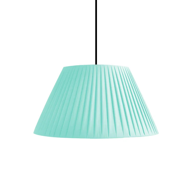 Hanglamp Scandinavische stijl, opvouwbare, taps toelopende kap, 1 lamp, stoffen hanglamp voor restaurant Clearhalo