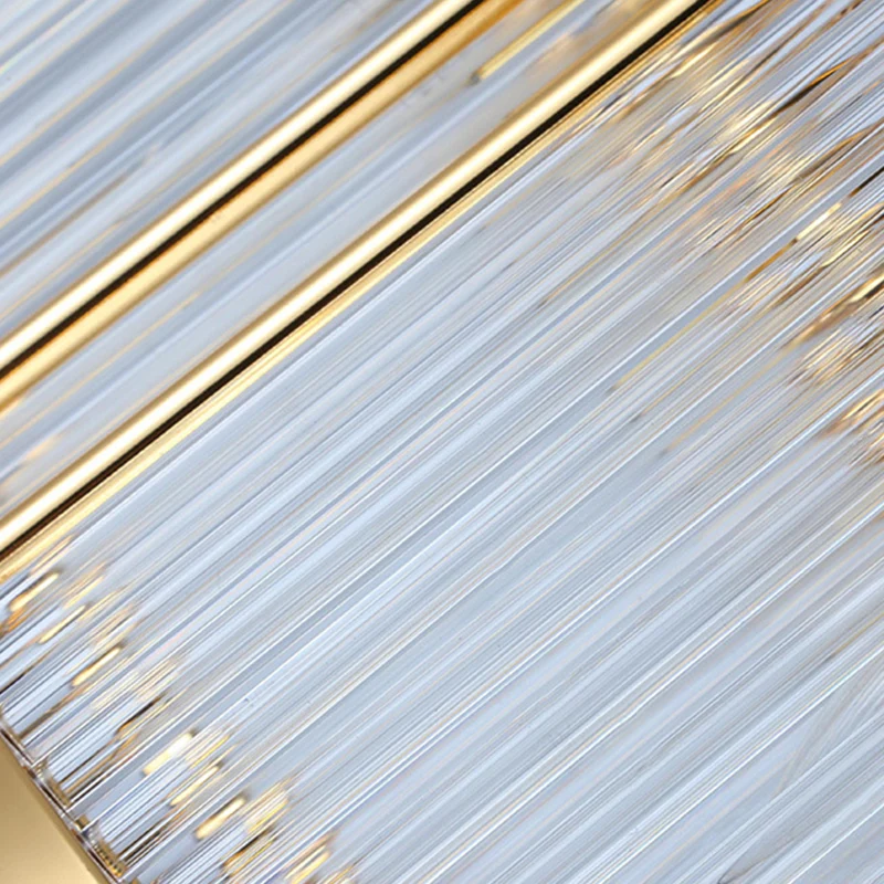 3 Heads Crystal Rod Island Light Postmoderne gouden ovale eetkamer hanglamp Clearhalo
