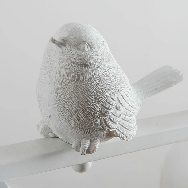 Helder glas wit eiland hangend vat 3 lampen Traditionele hanglampset voor eetkamer met vogels Clearhalo