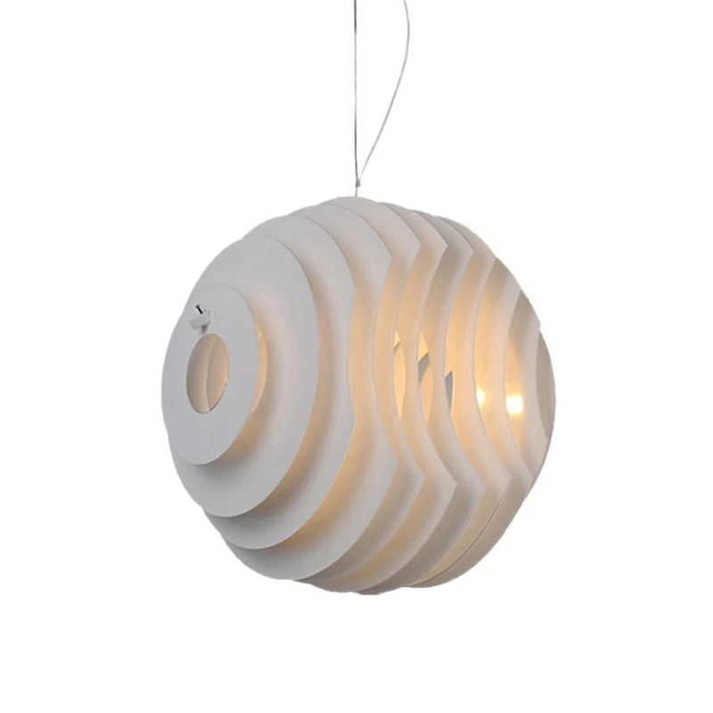Honingraat Eetkamer Hanglamp Metaal 1-lichts modernistische hanglamp wit Clearhalo