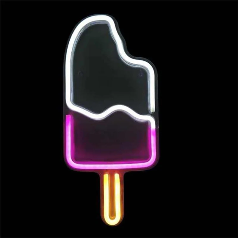 Ice Sucker Slaapkamer Nachtlampje Plastic Moderne Stijl LED Hangend Nachtlampje Wit Clearhalo