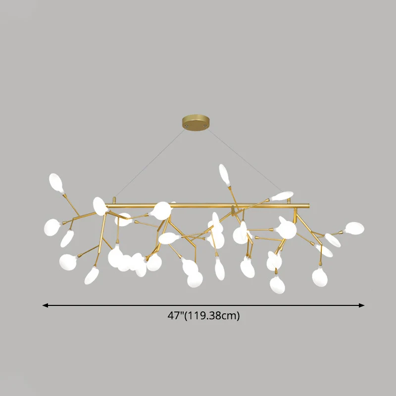 Island Lighting Eigentijdse metalen takhanger met ronde luifel voor slaapkamer Clearhalo
