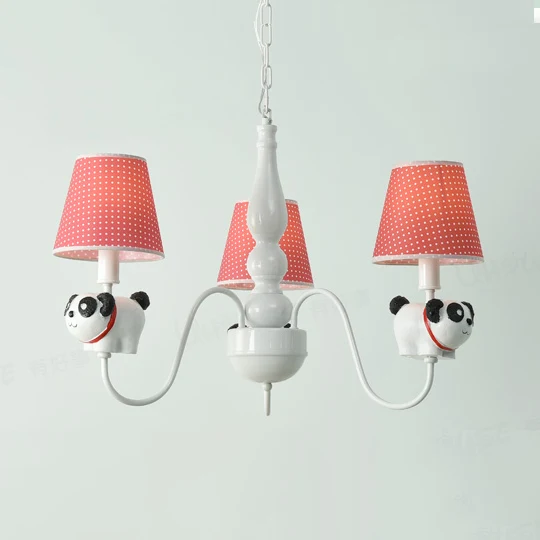 Kleuterschool Schaap Hanglamp Stof 3 Lichten Cartoon Hangende Hanglampen Clearhalo