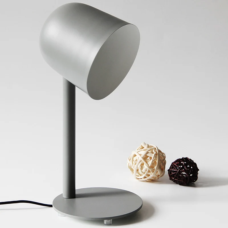 Kleuterschool Slaapzaal Cup Bureaulamp Metaal Eén licht Macaron Loft Bureaulamp Clearhalo