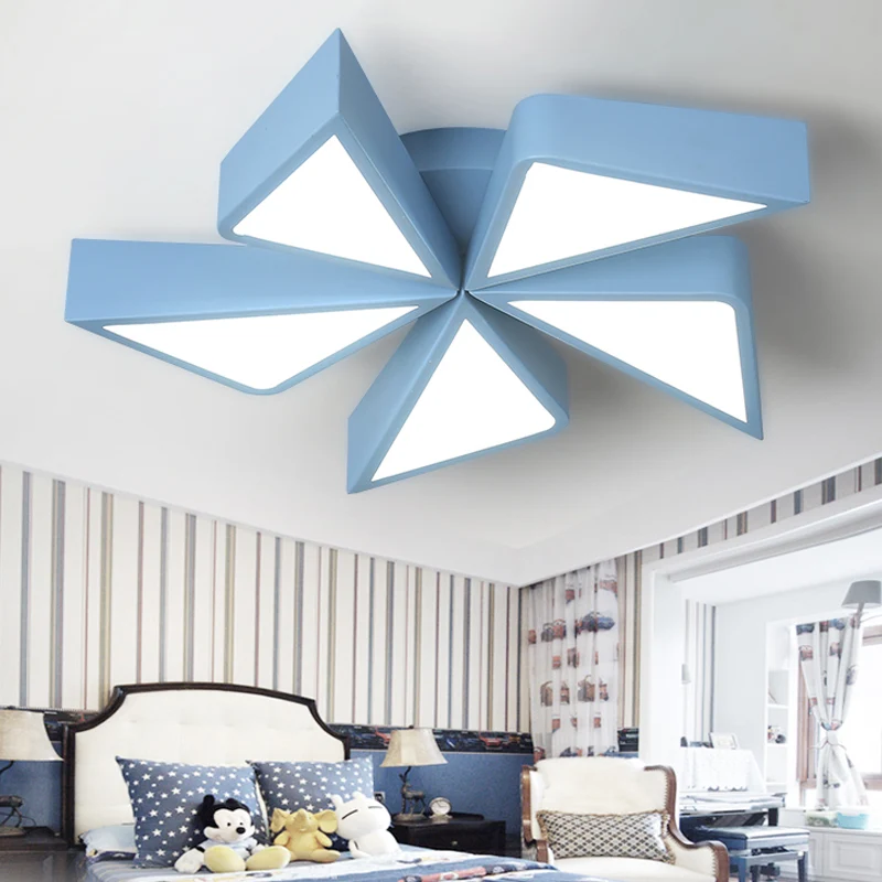Kleuterschool windmolen plafondlamp acryl Art Deco LED verzonken plafondverlichting Clearhalo