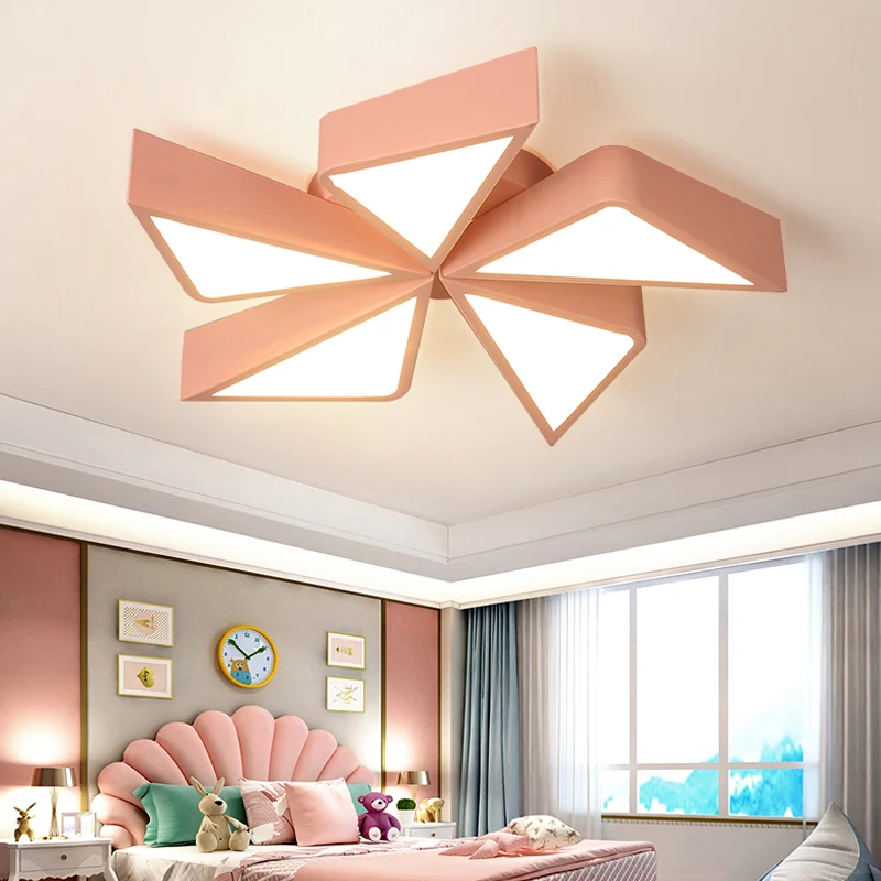 Kleuterschool windmolen plafondlamp acryl Art Deco LED verzonken plafondverlichting Clearhalo