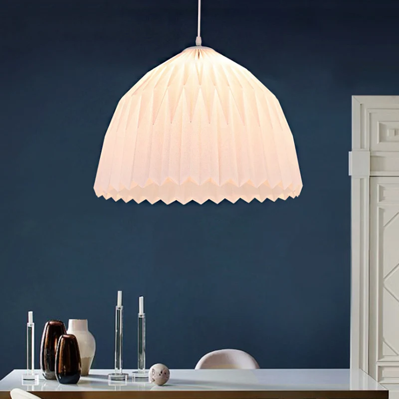 Koepel acryl hanglamp minimalistisch 1-lichts witte plafondhanger voor eetkamer Clearhalo
