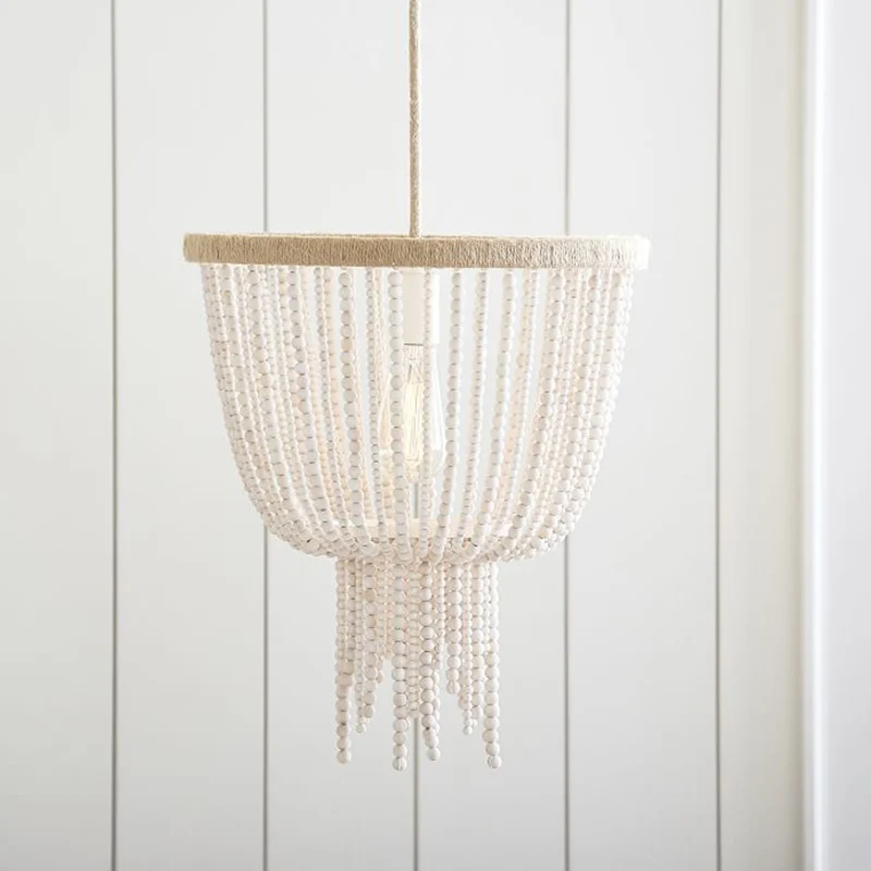 Koepel Houten Slaapkamer Hangende Kroonluchter Eigentijds 1 Kop Wit Plafond Hanglamp Clearhalo