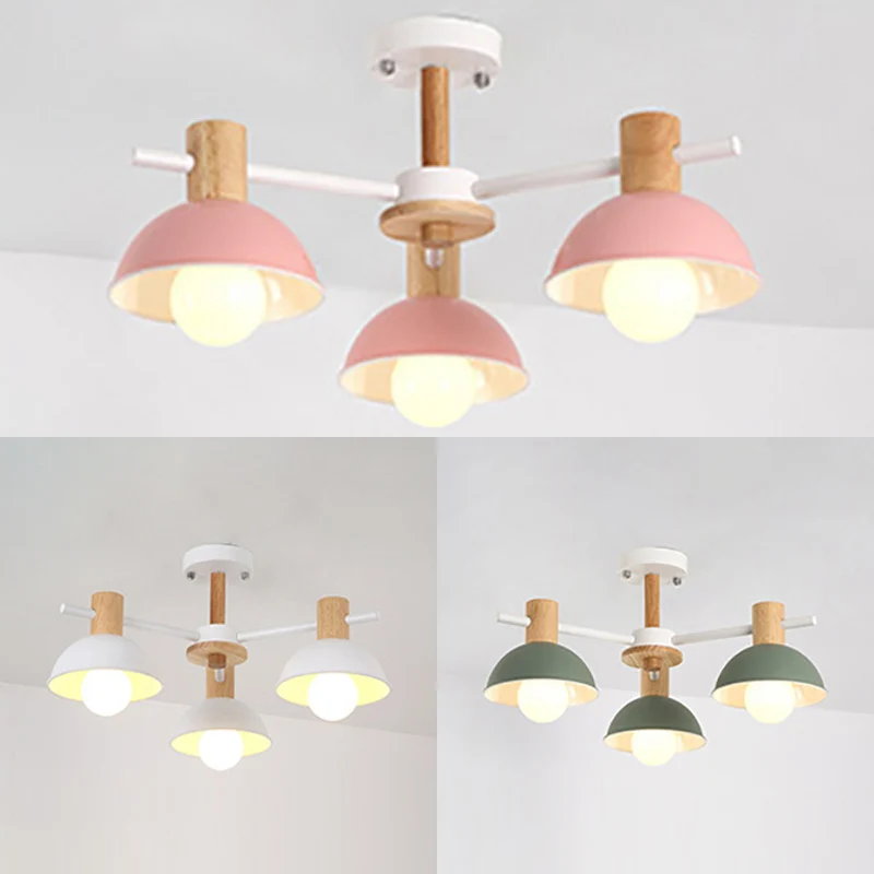 Koepel Woonkamer Hangende Hanglamp Metaal 3 Lichten Moderne Hanglampen Clearhalo