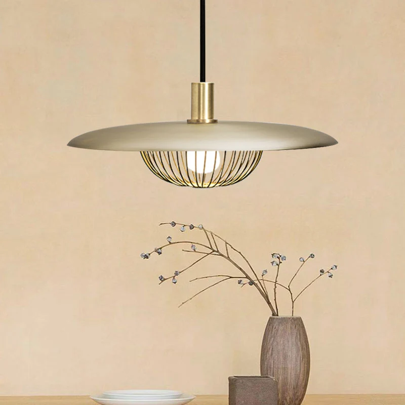 Koepelvormige hanglamp van ijzerdraad met houten schaduwdoek Winkel 1 moderne hanglamp Clearhalo