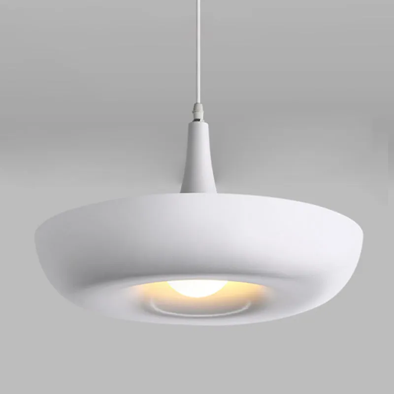 Kom Eetkamer Hanglamp Metaal 1 Licht Moderne Stijl Hanglamp Wit Clearhalo