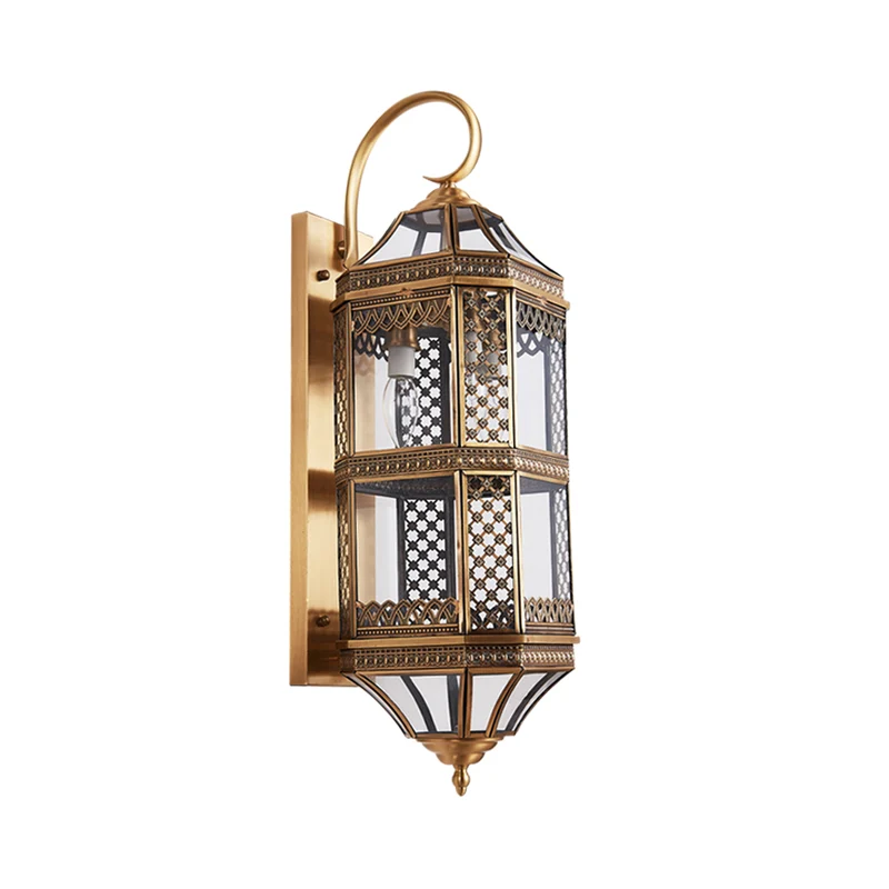 3 lampen Cilindrische wandkandelaar Minimalistisch gepolijst messing/antiek messing Helder/mat glazen wandlamp voor verand...