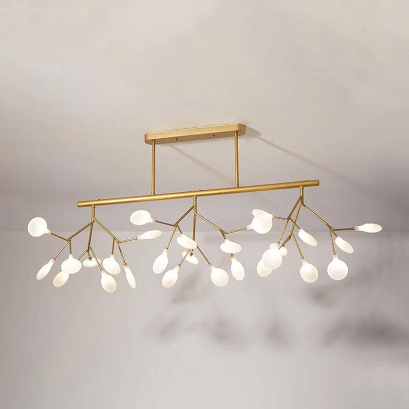 27 lampen Firefly Island hanger moderne acryl plafondlampen voor eetkamer Clearhalo