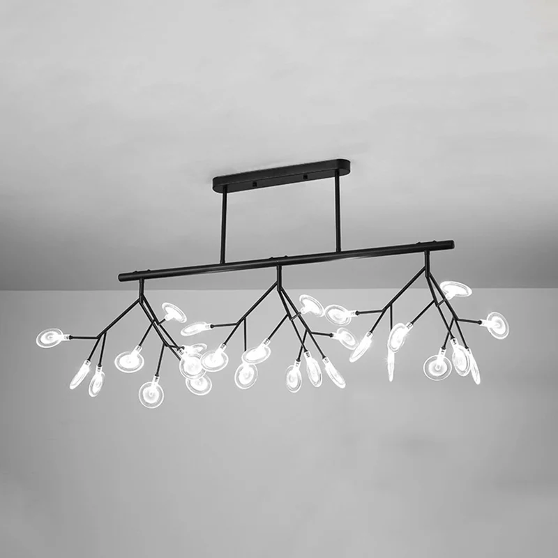27 lampen Firefly Island hanger moderne acryl plafondlampen voor eetkamer Clearhalo