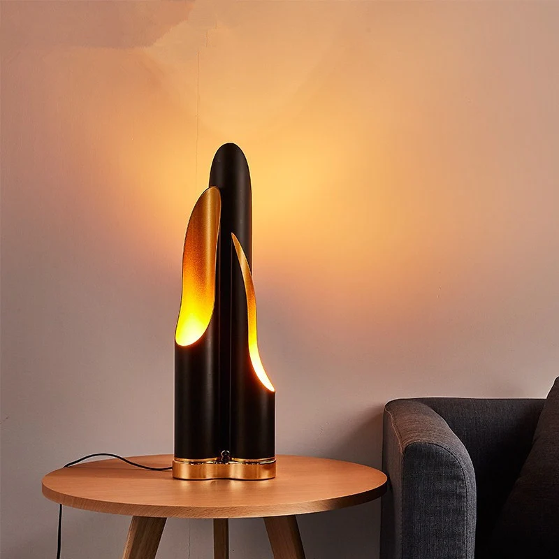 3 lampen slaapkamer taakverlichting moderne zwarte kleine bureaulamp met cilinder metalen kap Clearhalo