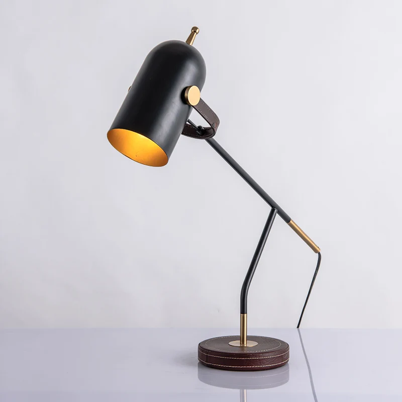Langwerpig koepelnachtlampje modernisme metaal 1 kop draaibaar nachtkastje verlichting voor woonkamer Clearhalo