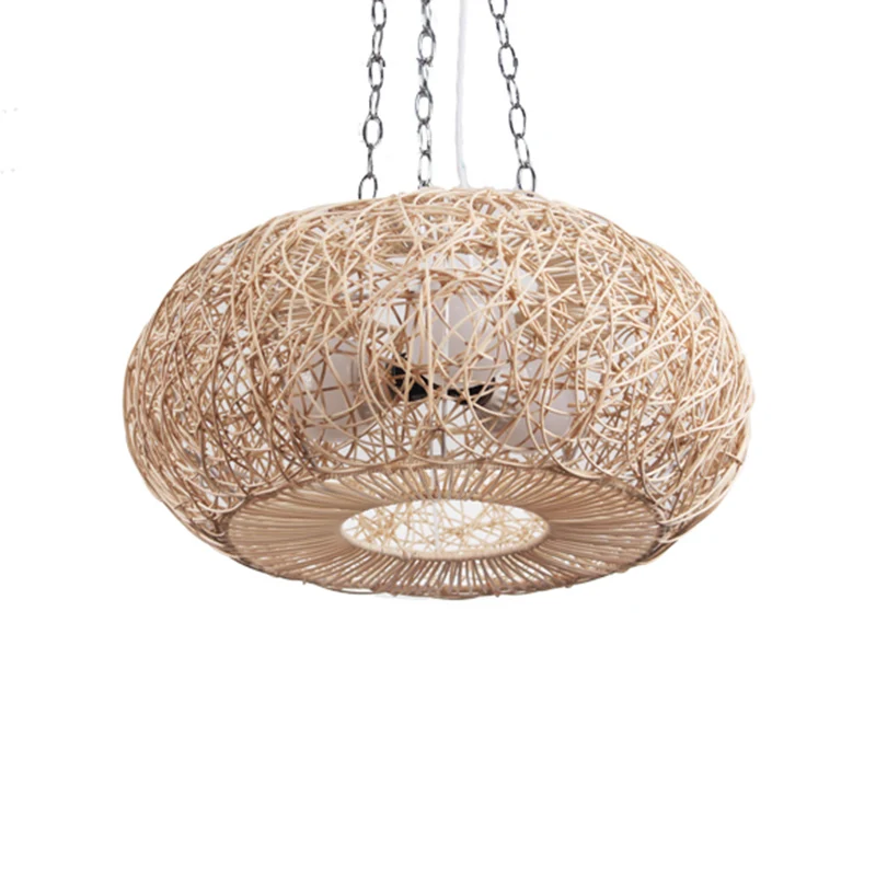 Lantaarn Kroonluchter Verlichting Japans Bamboe 3 Lampen Beige Hangende Verlichtingsarmatuur Clearhalo