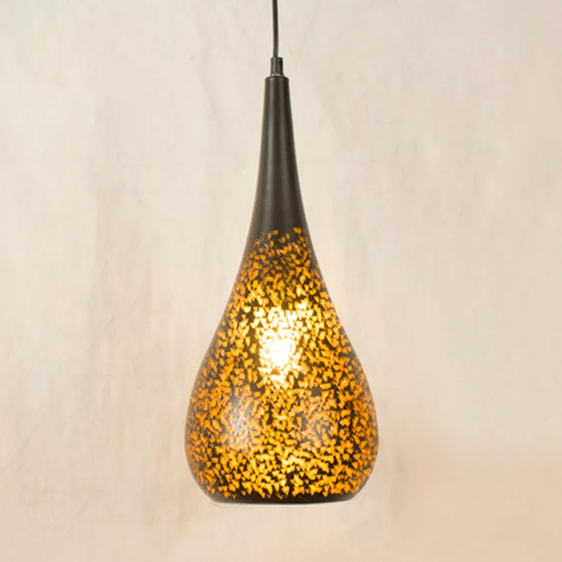 Lasergesneden hanglamp Art Deco 1 lamp metalen hanglamp messing, 5,5"/9,5"/10" breed Clearhalo