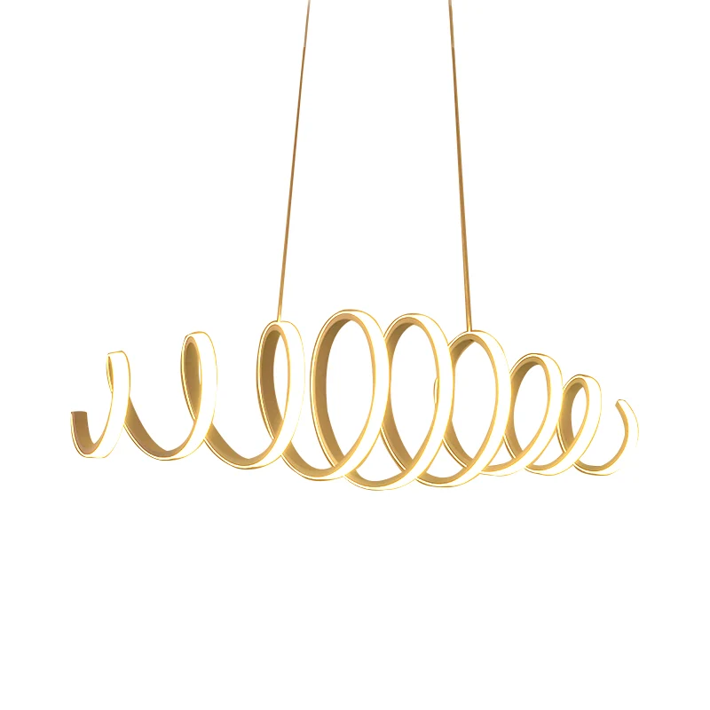 Lente acryl drop hanglamp modernisme 27,5 "/39" brede LED witte hangende plafondlamp Clearhalo
