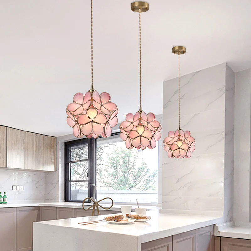 1 lichtbloem hangend plafondlamp Scandinavische stijl metalen neerwaartse verlichtingshanger voor restaurant Clearhalo