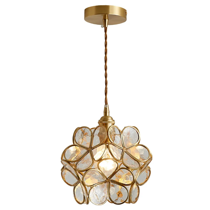 1 lichtbloem hangend plafondlamp Scandinavische stijl metalen neerwaartse verlichtingshanger voor restaurant Clearhalo