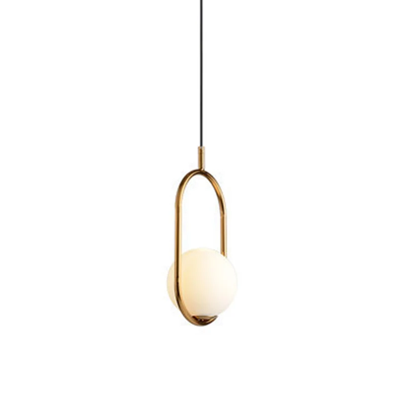 1 lichte hangende verlichtingsarmaturen uit het midden van de eeuw moderne hangende hanglampen van wit glas voor de slaapk...