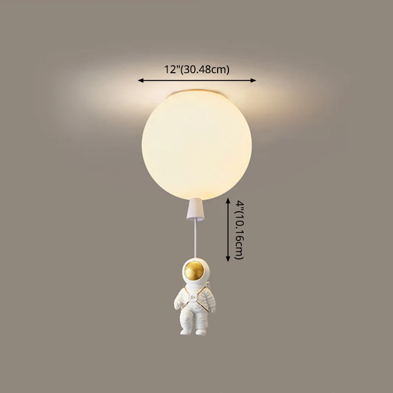 1 Lichte Maan Hanglamp Cartoon Acryl Downverlichting Hanger voor Kinderen Slaapkamer Clearhalo