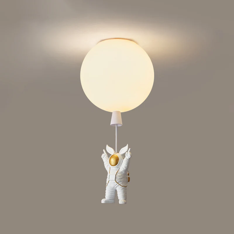 1 Lichte Maan Hanglamp Cartoon Acryl Downverlichting Hanger voor Kinderen Slaapkamer Clearhalo