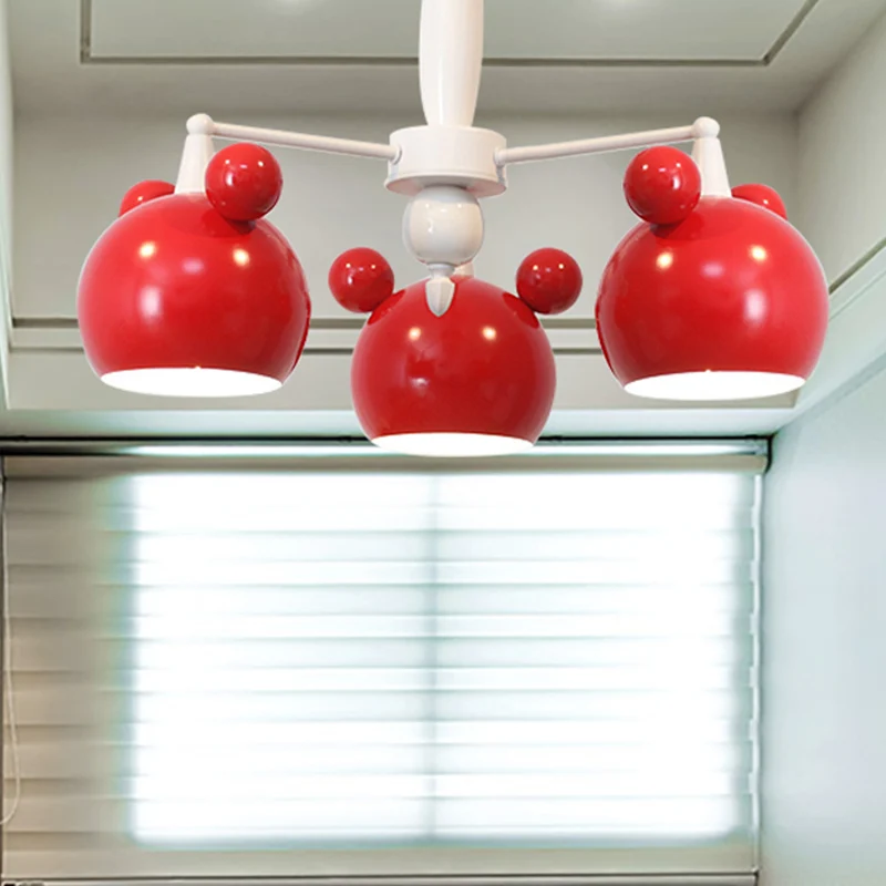 Macaron Stijlvolle hanglamp Bear Shade Metalen hanglamp voor woonkamer Clearhalo