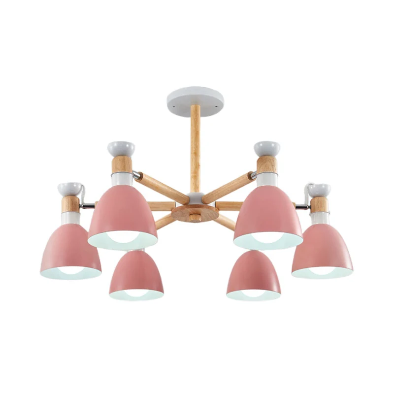 Macaroon Dome hanglamp 6 lampen hanglamp voor woonkamer Clearhalo