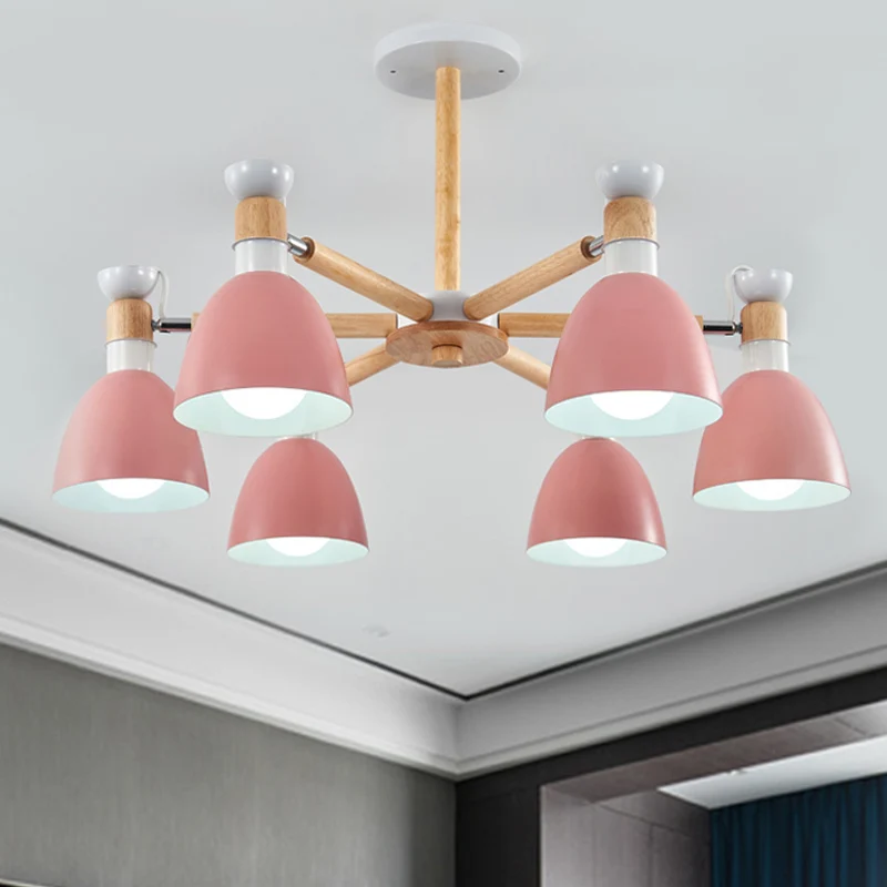 Macaroon Dome hanglamp 6 lampen hanglamp voor woonkamer Clearhalo