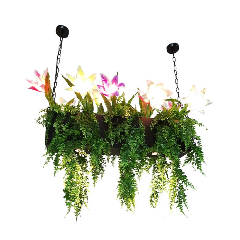 Metalen Black Island hanglamp Lily 2 lampen industriële LED-hanglampenset voor restaurant Clearhalo
