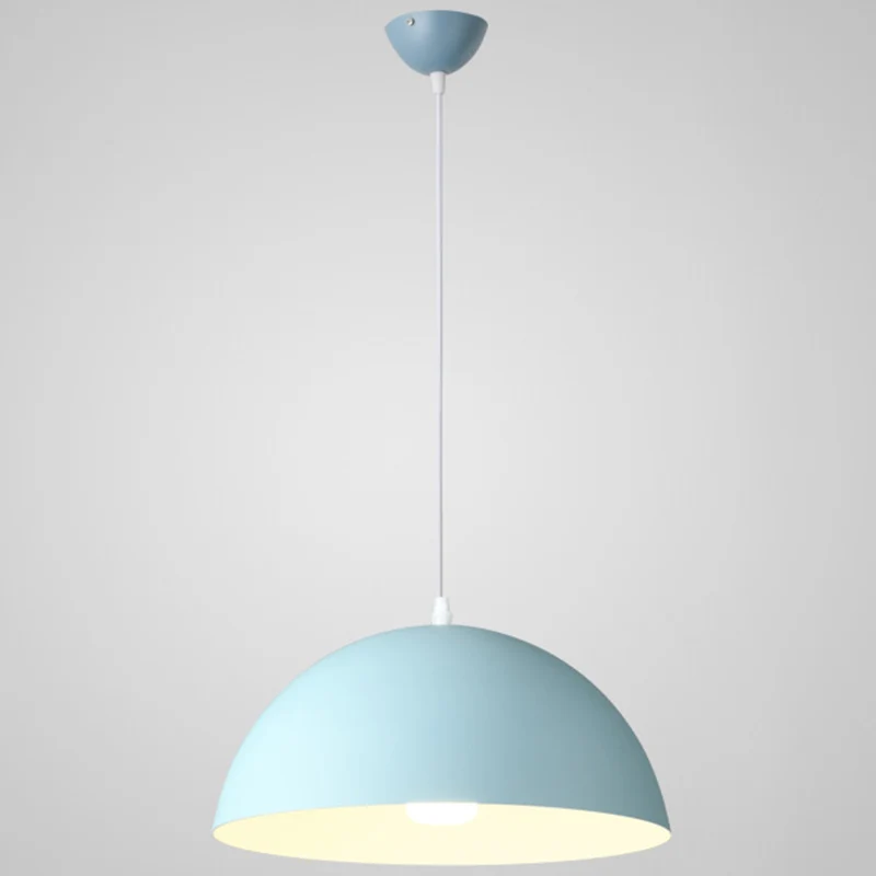 Metalen geribbelde koepelhanglamp 1-lichts hanglamp Scandinavische minimalistische stijl voor restaurant Clearhalo